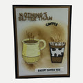 Coffee-Themed Greeting Card with Fun Sentiment – Perfect for Coffee Lovers