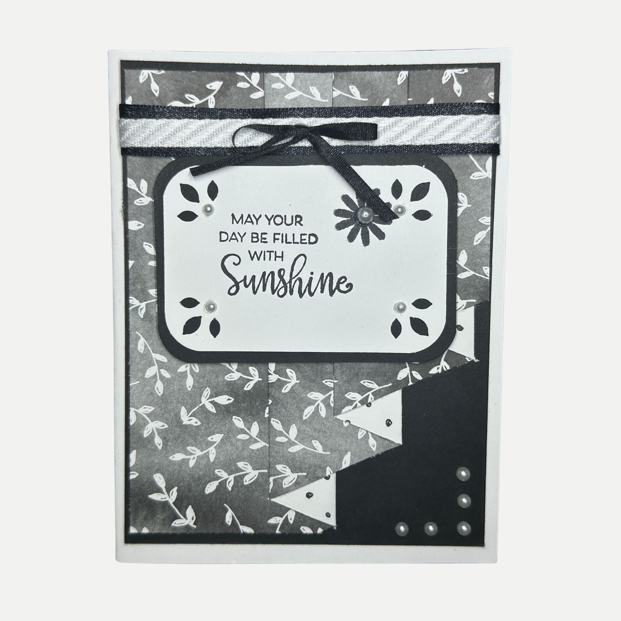 Sunshine Greeting Card — Floral Design