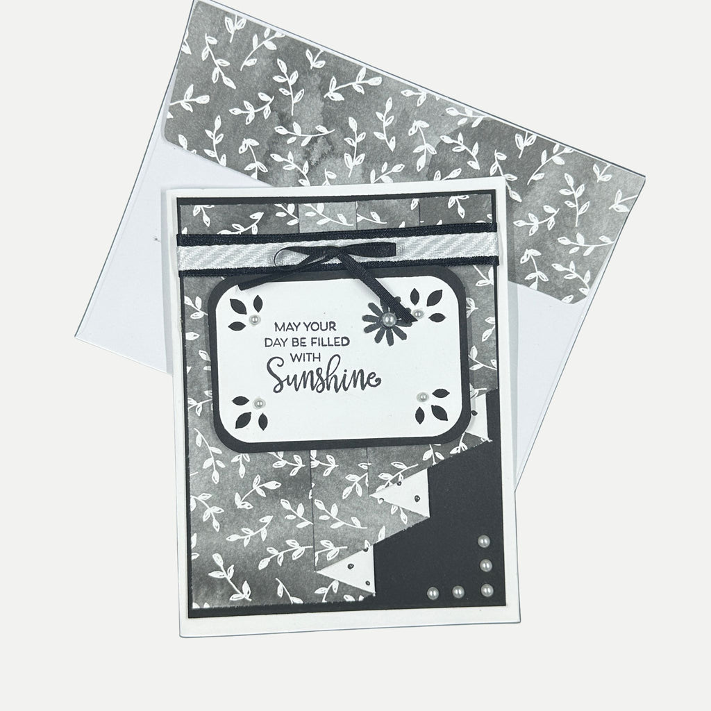 Sunshine Greeting Card — Floral Design