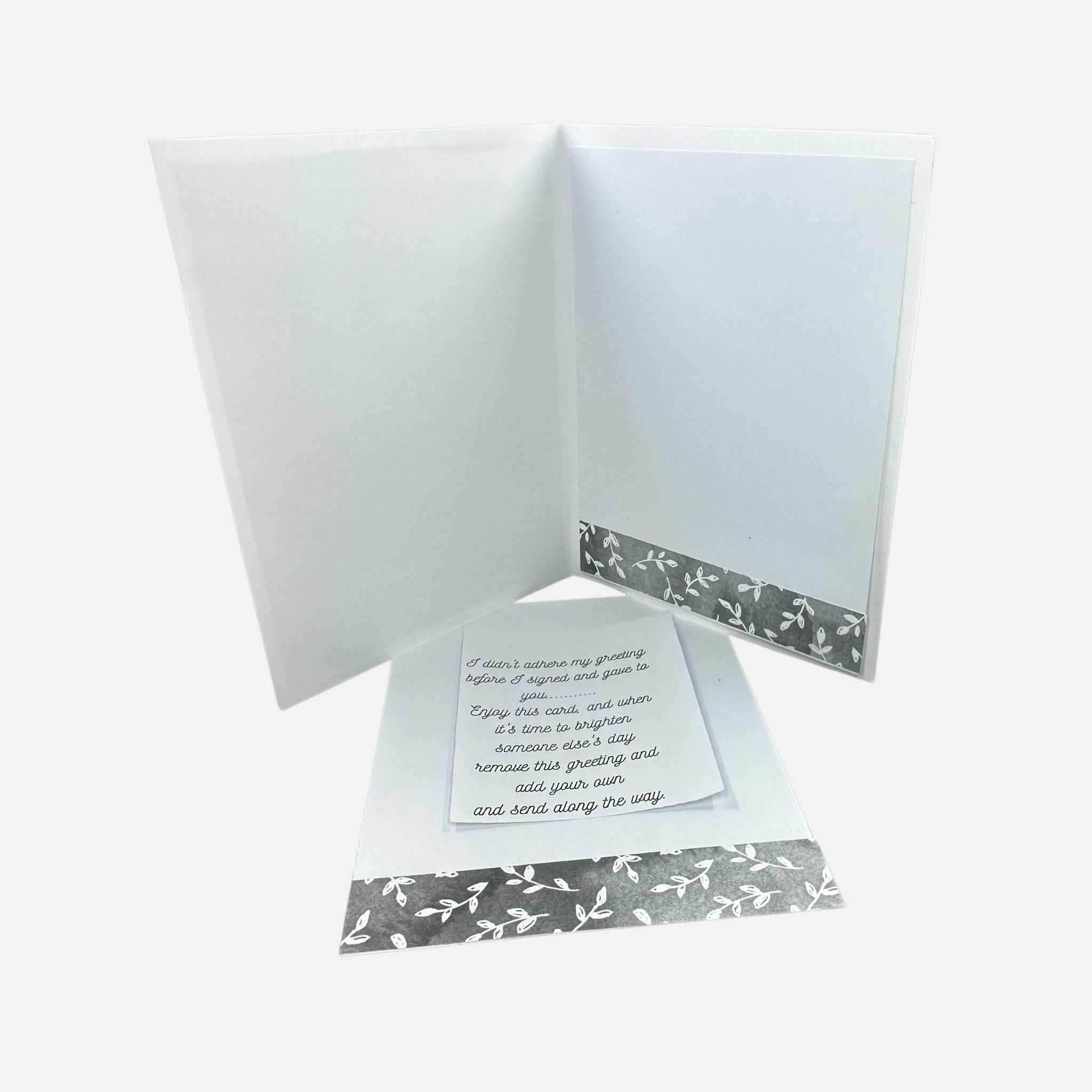Sunshine Greeting Card — Floral Design