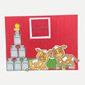 Playful Cow Card | Milk It for All It’s Worth | Cute Handmade Greeting Card with Farm Animals