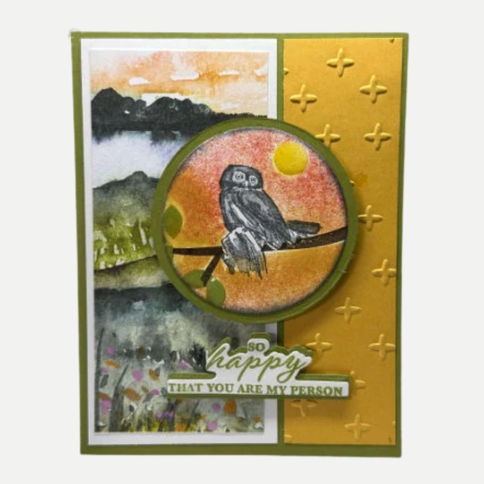 Owl Greeting Card, Friendship Card, Nature Card, Any Occasion Card