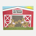 Cute Brown Cows Card | Holy Cow Greeting Card | Farm Animal Card for Friends & Family