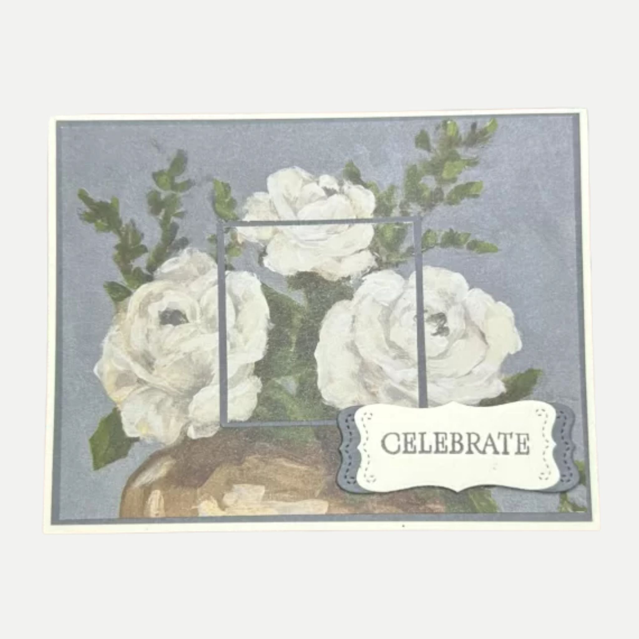 Celebrate with Gorgeous White Roses, birthday or any achievement