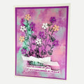 Lovely Flower Greeting Card – “You’ve Come So Far” – Peach, Pink, and White...