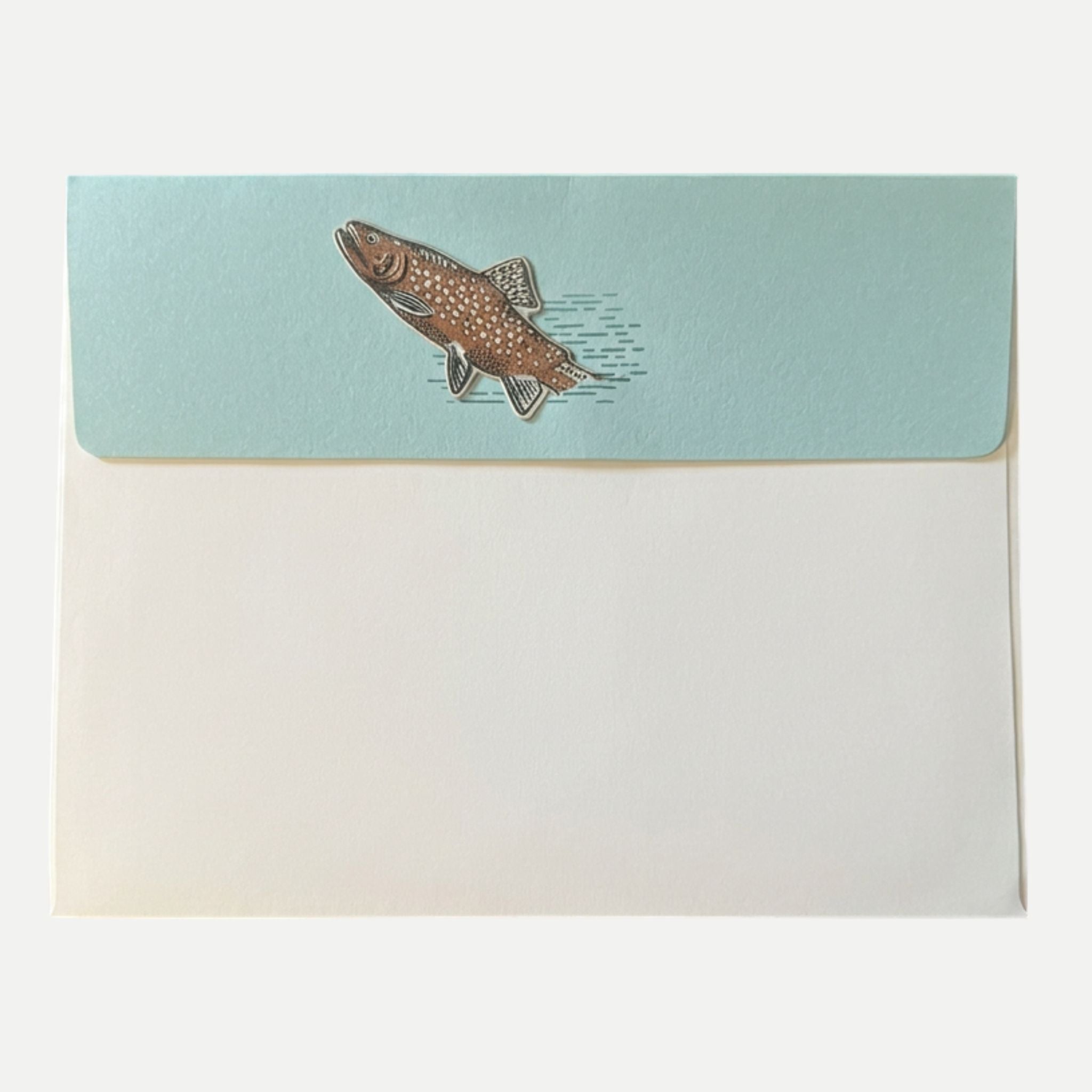 Fun fishing tackle box Father’s Day card with lures, hooks, and bobbers