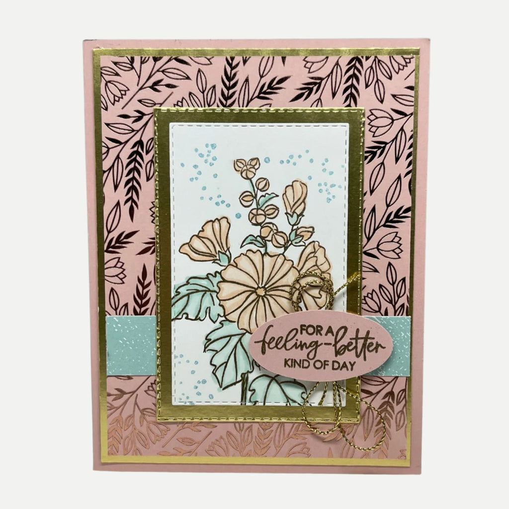 Handmade Encouragement Card, Get Well Soon Card, Inspirational Greeting Card,Feel Better Card,