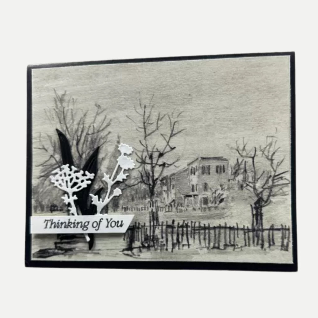 Beautiful handmade “Thinking of You” – perfect for sending warm thoughts