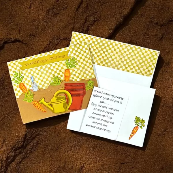 It’s a Great Day for Great Things – Handmade Garden Card