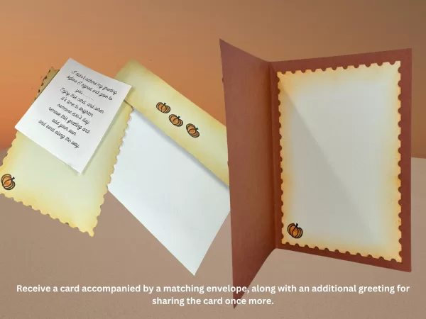 Fall Greeting Card with Donuts, Pumpkin Pie, and Latte – You Had Me at Pumpkin Spice