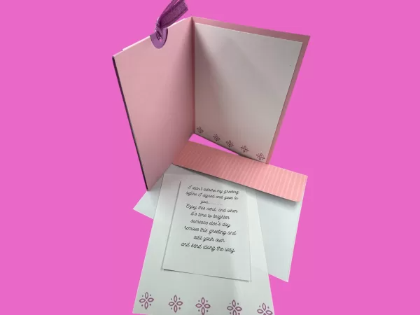 Magic Reveal Card | Color-Changing Teapot with Flowers | Lucky to Know You Greeting Card
