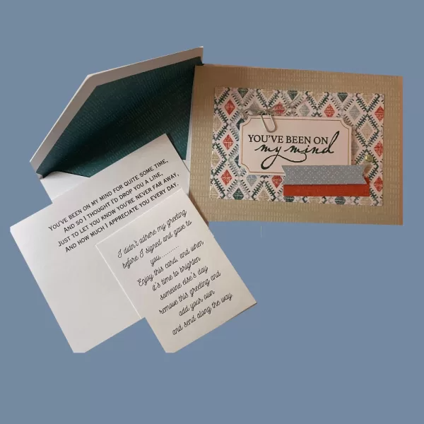Send a card to show you care. Sharing positive thoughts.