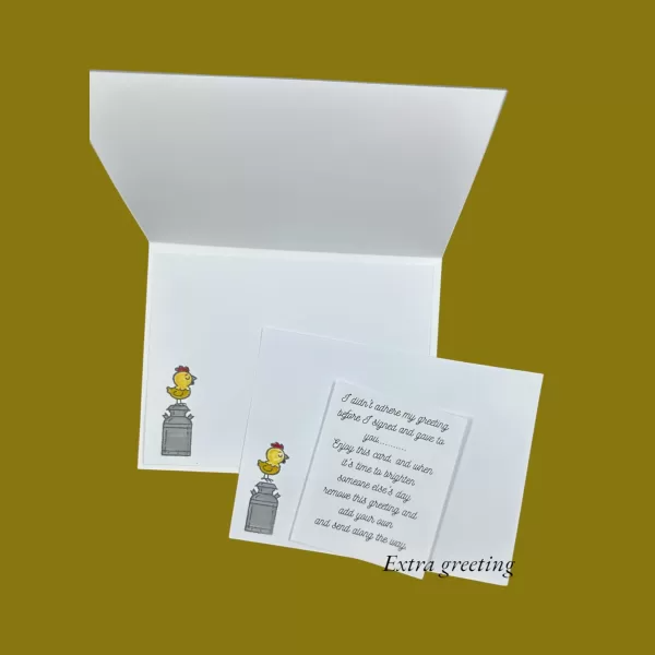 Playful Cow Card | Milk It for All It’s Worth | Cute Handmade Greeting Card with Farm Animals