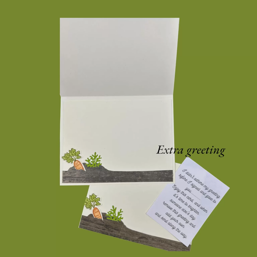 You Can Do Amazing Things Card, Bright Blue Sky Garden Scene