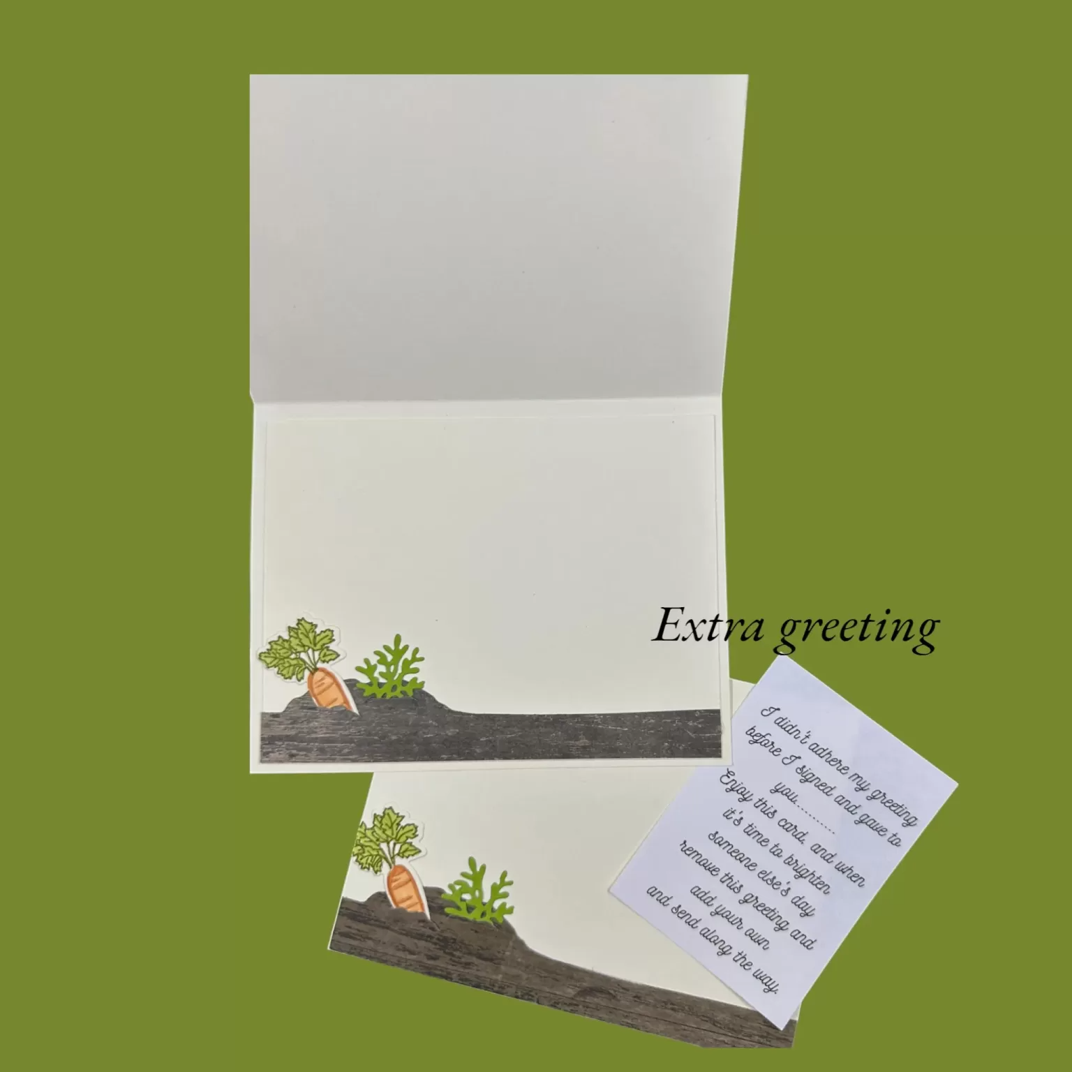 You Can Do Amazing Things Card, Bright Blue Sky Garden Scene