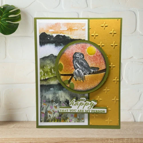 Owl Greeting Card, Friendship Card, Nature Card, Any Occasion Card