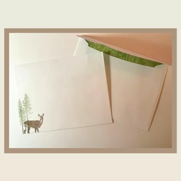 Masculine Birthday Card, Outdoor Scene, Birthday Card for Dad