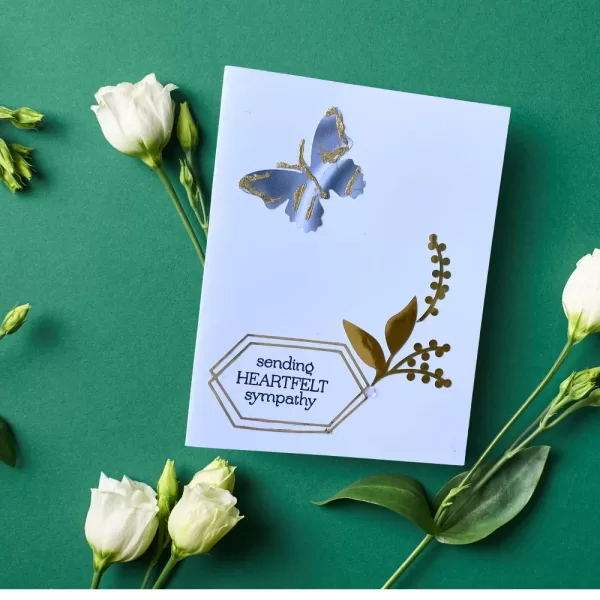Sending Heartfelt Sympathy. Sympathy Card for loss of a loved one