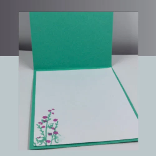 Thinking of You Flower Bouquet Card – Cheerful Handmade Greeting for Any Occasion