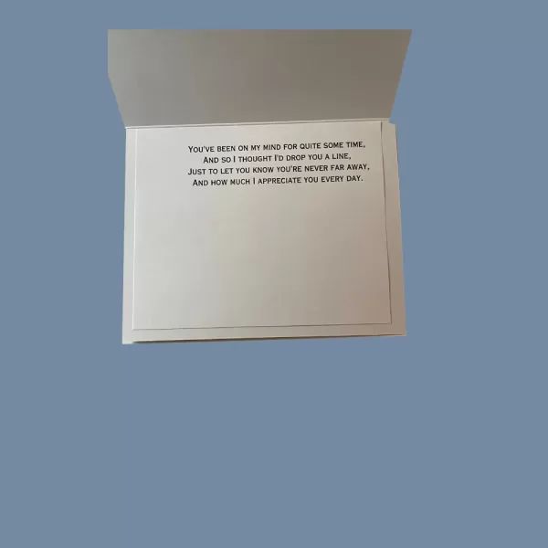 Send a card to show you care. Sharing positive thoughts.