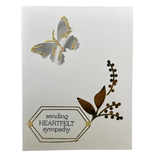 Sending Heartfelt Sympathy. Sympathy Card for loss of a loved one