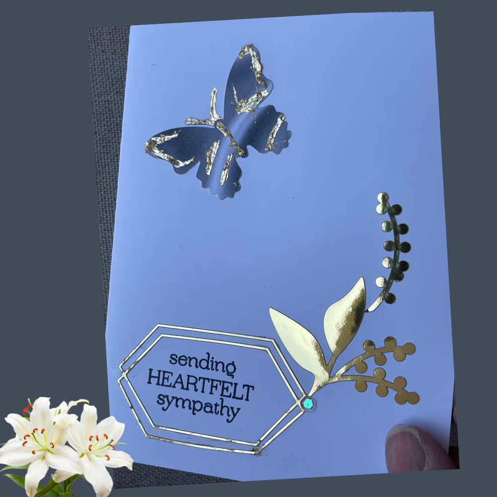 Sending Heartfelt Sympathy. Sympathy Card for loss of a loved one
